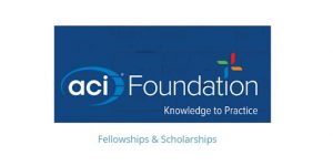 ACI foundation scholarships in USA 2022