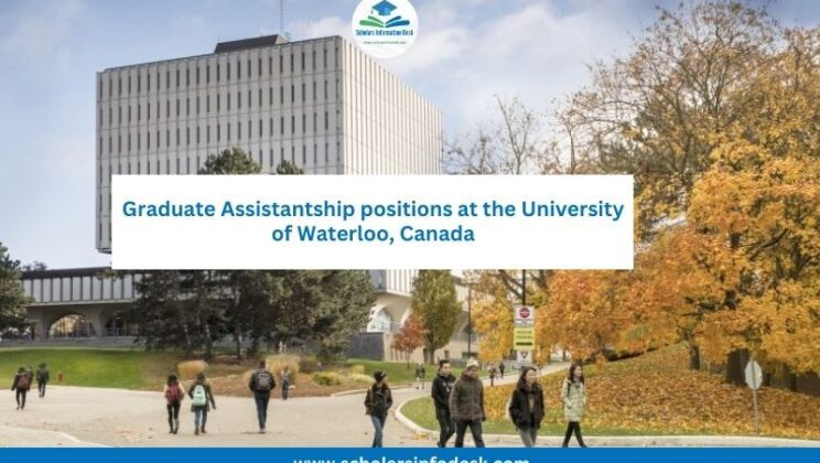 Study in Canada | Graduate Assistantship Positions At The University of Waterloo