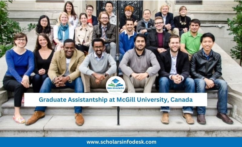 Graduate assistantship at McGill University Canada