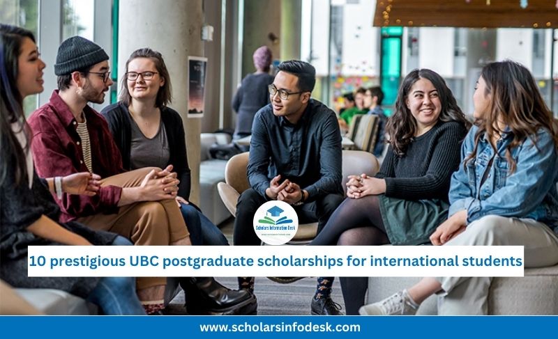 Postgraduate Scholarships International Students at UBC Canada