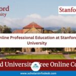 Online Professional Education At Stanford University