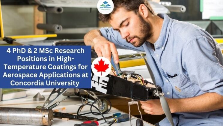 Research Positions in High-Temperature Coatings for Aerospace Applications at Concordia University Canada