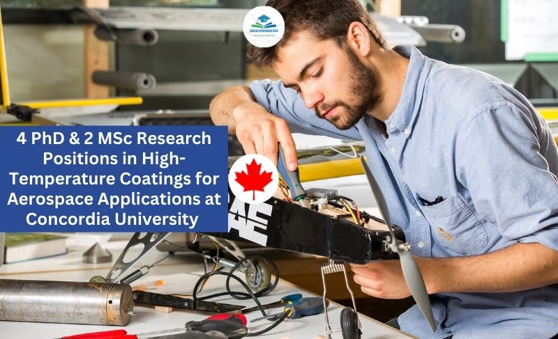 High-Temperature Coatings for Aerospace Applications at Concordia University Research positions